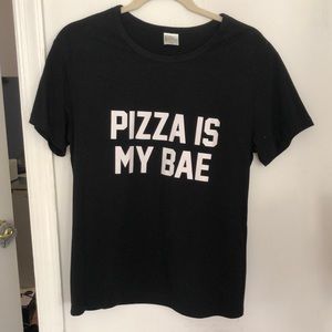 PIZZA IS MY BAE WOMENS TSHIRT